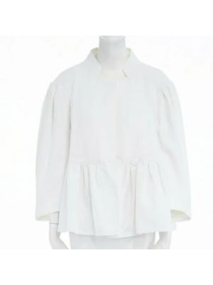 Bluzka bawełniana Dries Van Noten Pre-owned biała