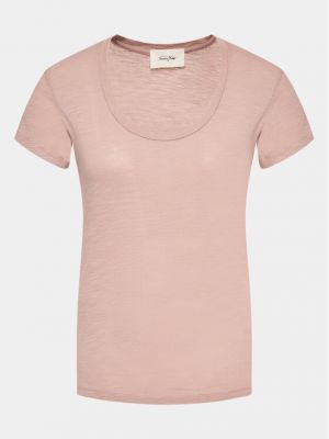 Ρετρό μπλούζα American Vintage ροζ