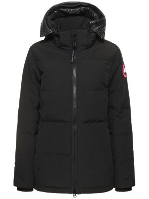 Chaqueta de plumas con plumas Canada Goose negro