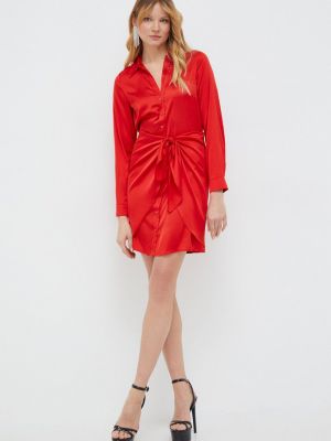 Sukienka mini Guess czerwona