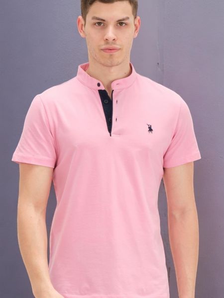 Polo krekls Dewberry rozā