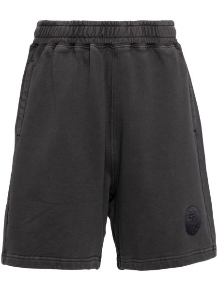 Shorts mit stickerei aus baumwoll A Bathing Ape® schwarz