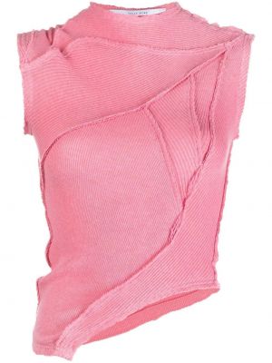 Asymmetrisk topp Talia Byre rosa