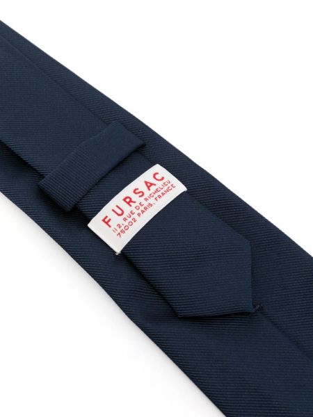 Šilkinis kaklaraištis Fursac mėlyna