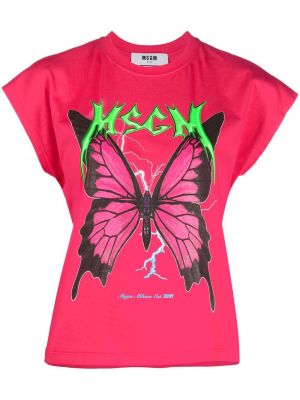 T-shirt Msgm rosa