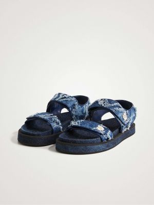 Sandále Desigual modrá