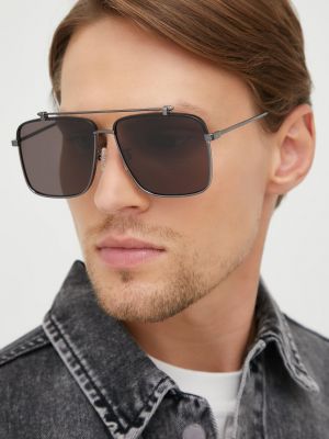 Sončna očala Alexander Mcqueen siva