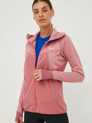 Salewa sportos pulóver rózsaszín, női, mintás