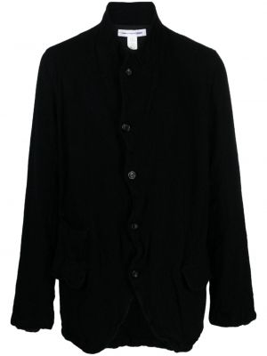 Vlněné sako Comme Des Garçons Shirt černé