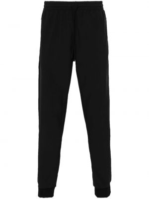 Svītrainas treniņtērpa bikses Adidas melns