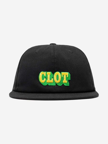 Βαμβακερό καπέλο Clot μαύρο