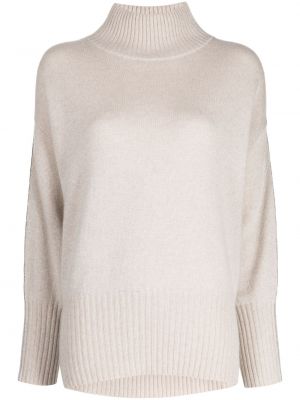 Кашмирен пуловер N.peal розово