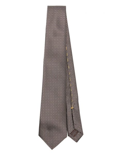 Jacquard selyem nyakkendő Canali