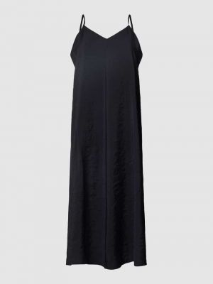 Sukienka midi z dekoltem w serek Vero Moda czarna