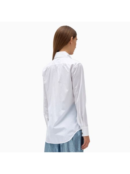 Blusa de algodón Vivienne Westwood blanco