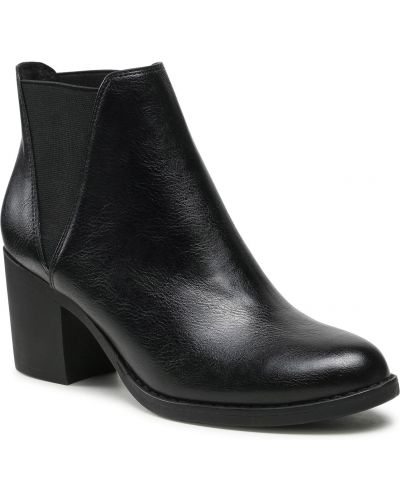 Členkové topánky Clara Barson čierna