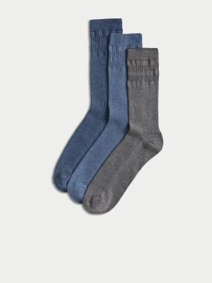 Ponožky Marks & Spencer modrá