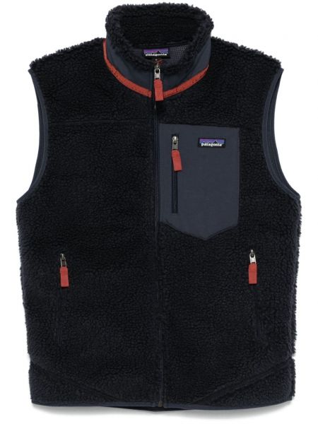 Retro vest Patagonia blå