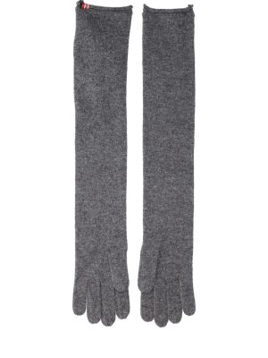 Pletené kašmírové rukavice Extreme Cashmere šedé