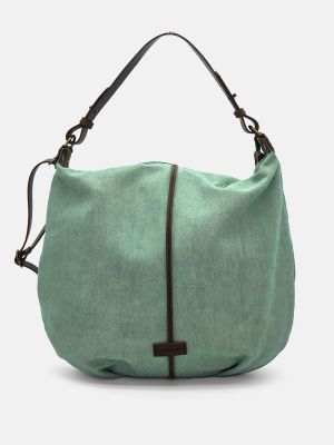 Bolsa de hombro con bolsillos Cuirot´s verde