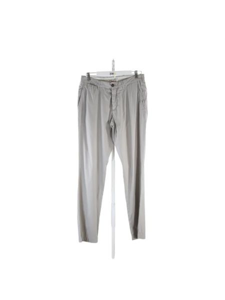 Pantalon en coton Prada Vintage gris