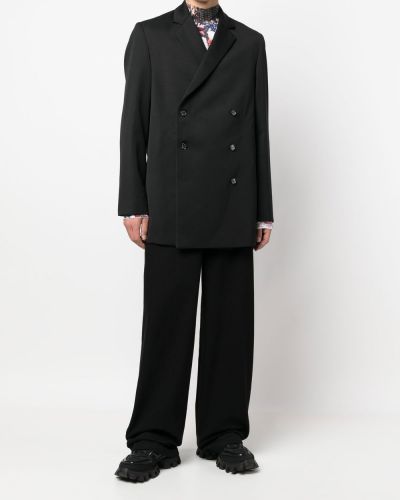 Manteau en laine 424 noir
