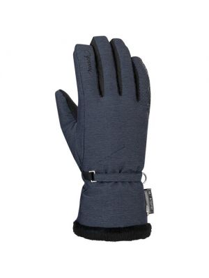 Перчатки Reusch, водонепроницаемый материал, с утеплением, 7 синий