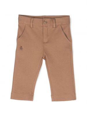 Pantaloni chino skinny Le Bebé Enfant marrone