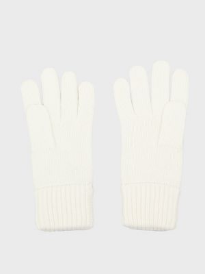 Шерстяные перчатки с жемчугом Gant