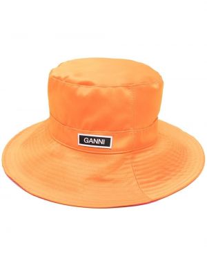 Cappello Ganni arancione