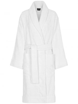 Халат с дълъг ръкав Dolce & Gabbana бяло