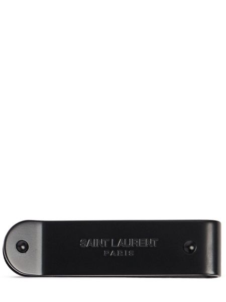 Para klipsi Saint Laurent siyah