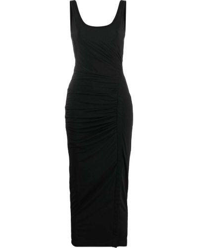 Drapert dress Helmut Lang svart