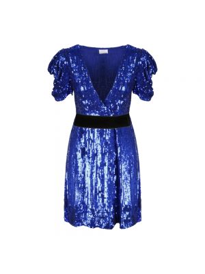 Sukienka mini Parosh niebieska
