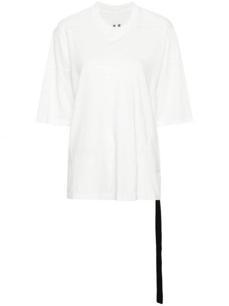 Medvilninis marškinėliai Rick Owens Drkshdw balta