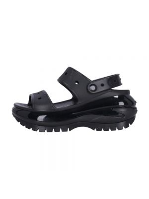 Sandale ohne absatz Crocs schwarz