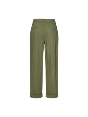 Spodnie Etro zielone