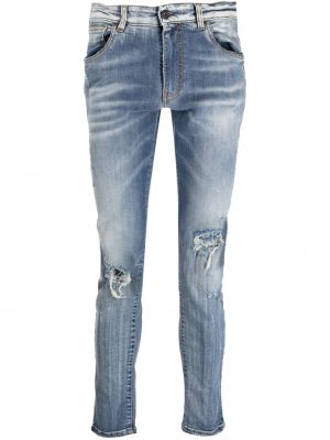 Jeans skinny taille basse Salvatore Santoro