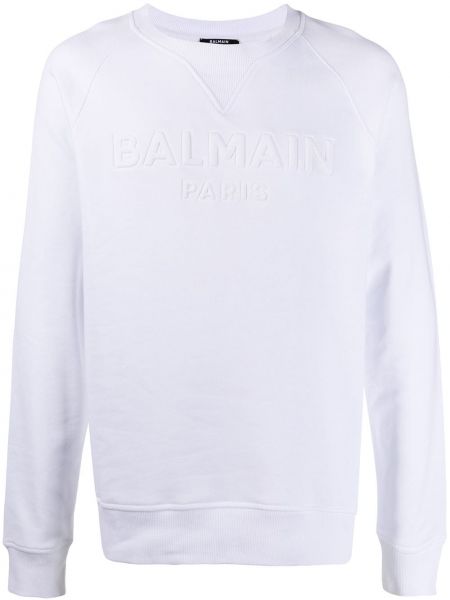 Sweatshirt Balmain hvit