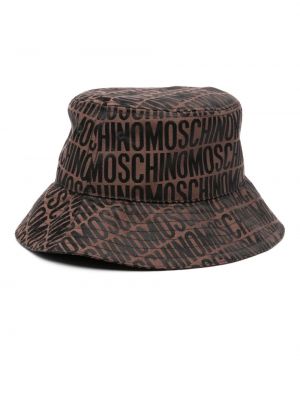 Jacquard mütze Moschino