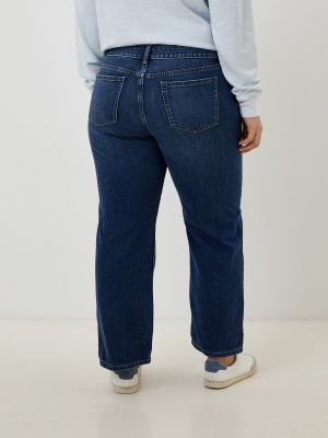 Прямые джинсы Marks & Spencer синие
