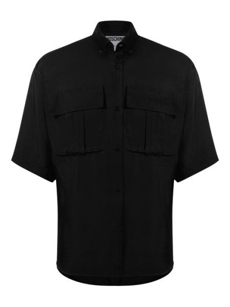 Черная рубашка Moschino