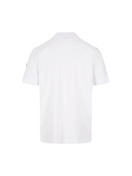Koszulka klasyczna Moncler biała