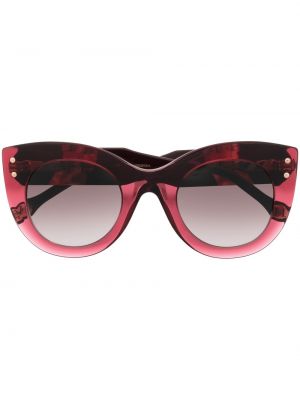 Oversized glasögon Carolina Herrera rosa