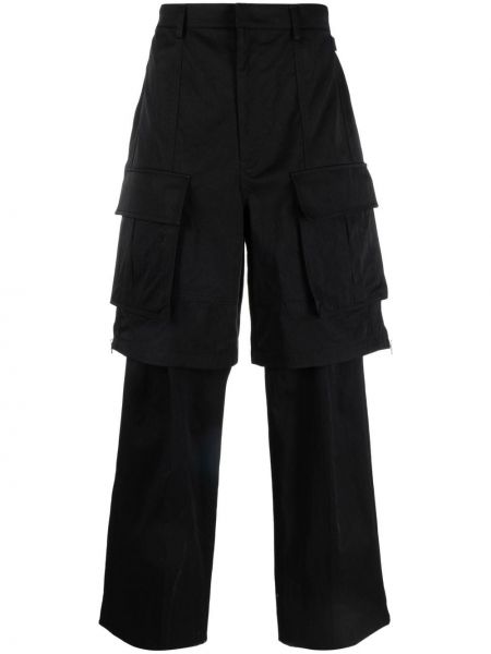 Pantalon cargo avec poches Juun.j noir