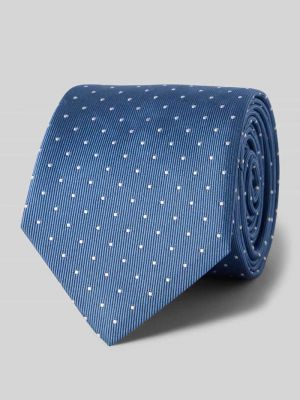 Jedwabny krawat Olymp niebieski