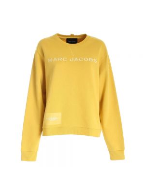 Bluza z kapturem Marc Jacobs żółta