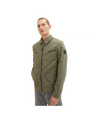 Куртка Tom Tailor Casual Cotton зеленый