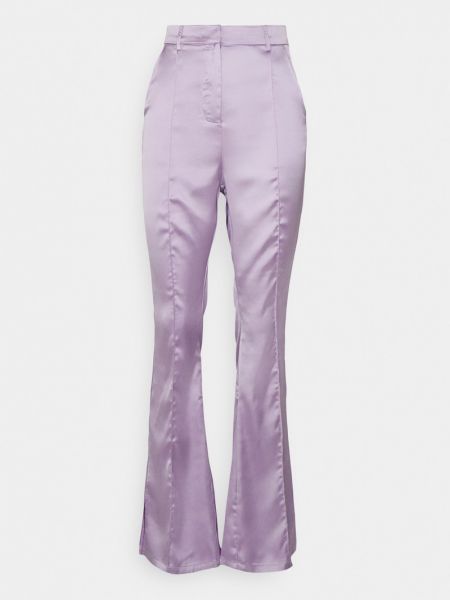 Spodnie Glamorous fioletowe