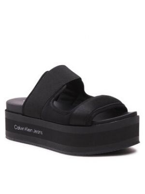Sandály Calvin Klein Jeans černé